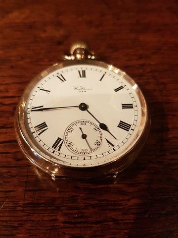 Immaculate George V Period 9ct Gold Pocket Watch