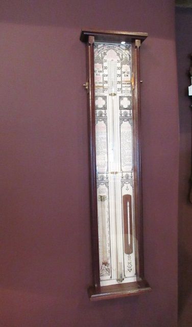 Victorian Mahogany Admiral Fitzroy Barometer