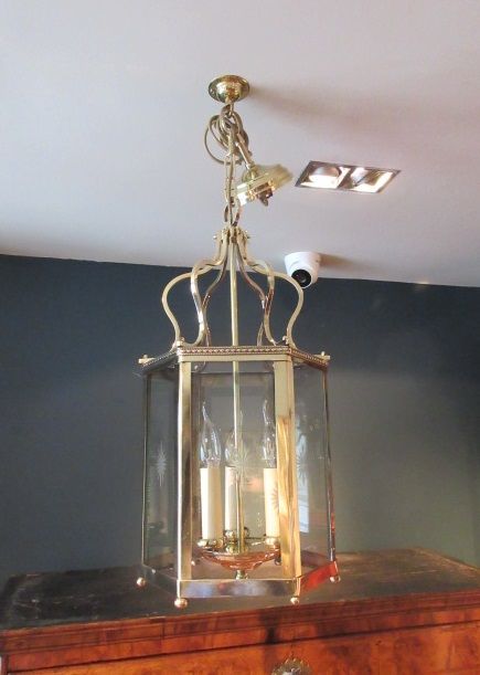 Top Quality Edwardian Period Antique Hall Lantern
