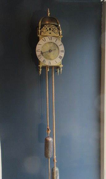 Early 18th Century Quaker Hook & Spike Lantern Clock