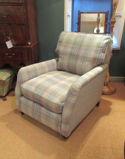 Victorian Antique Upholstered Club Armchair