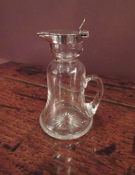 George V Period Antique Silver Whisky Noggin