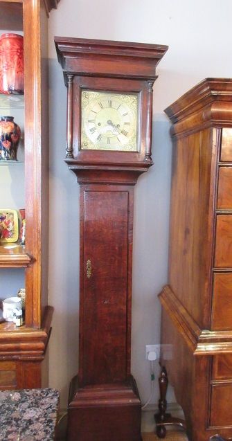 Small George II Period Althorpe Longcase Clock
