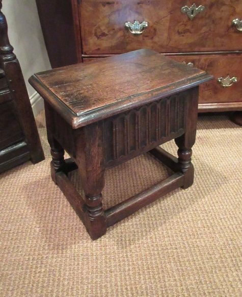 19th Century George I Style Joint Stool