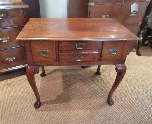 Superb George II Period Antique Elm Lowboy