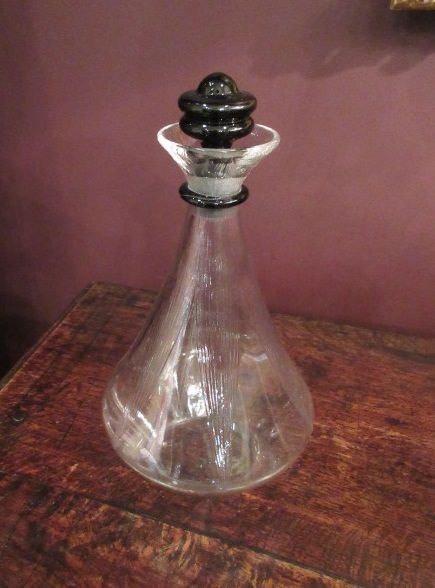 Rene Lalique 'Selestat' Clear Glass Decanter.c.1925