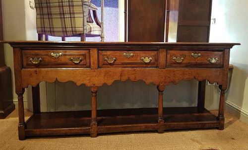 Superb George II Antique Country House Dresser