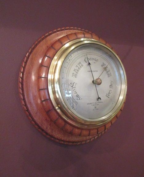 19th Century Antique Negretti & Zambra Barometer