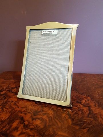 George V Antique Silver Photo Frame