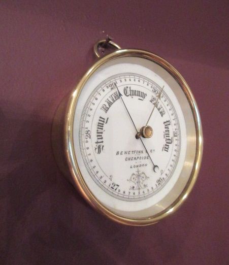 Antique Benetfink of London Marine Barometer