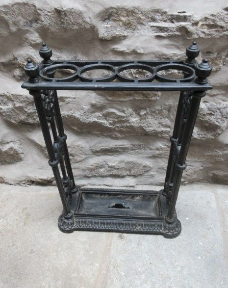 Antique Cast Iron Stick Stand