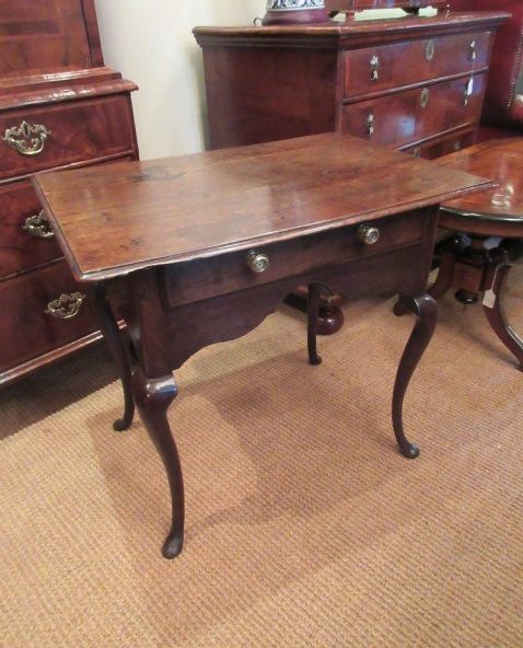 Mid Georgian Antique Oak Lowboy
