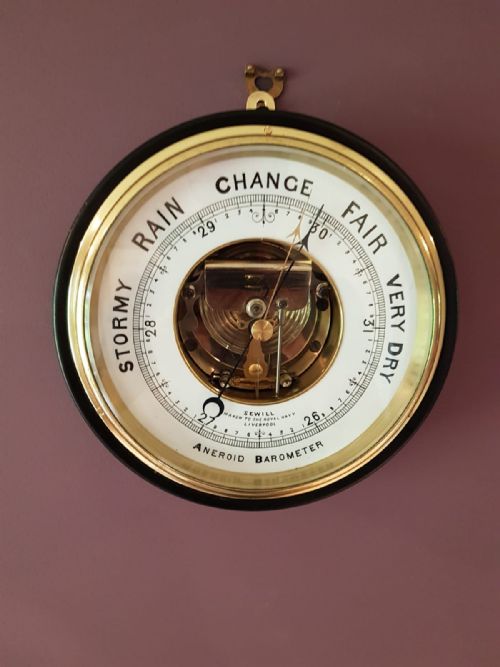 Antique Royal Navy Barometer by Sewill of Liverpool
