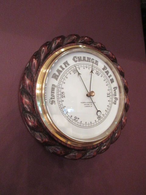 Victorian Antique Mappin & Webb Barometer