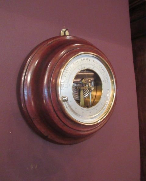 Superb Antique Holosteric Marine Barometer