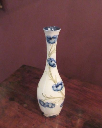 Mcintyre Moorcroft Florian Ware Poppies Vase