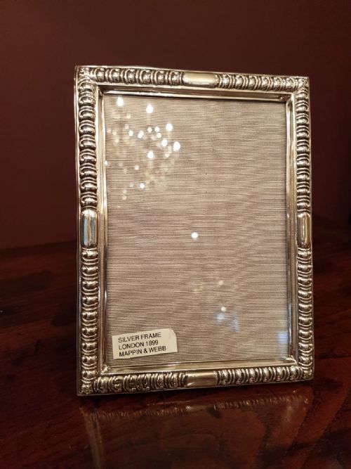 Antique Silver Photo Frame by Mappin and Webb