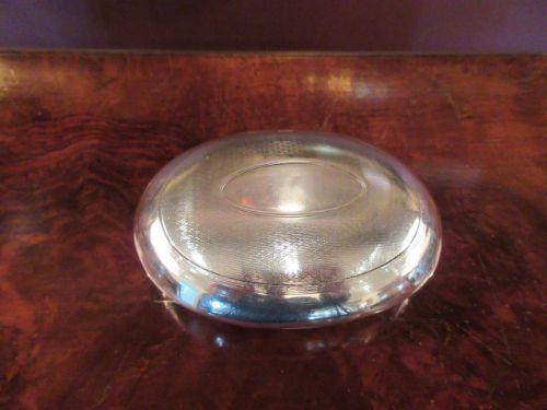 Antique Silver Lozenge Shaped Table Snuff Box
