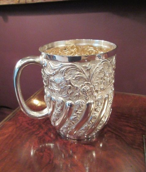Victorian Antique Irish Silver Child's Cup