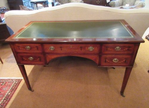 Fine Antique Sheraton Inlaid Writing Desk