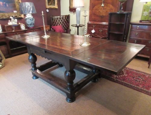 William & Mary Period Antique Refectory Table