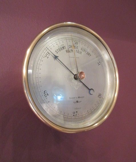 Antique Short & Mason Marine Barometer