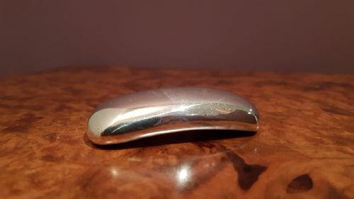 Victorian Curved Silver Snuff Box