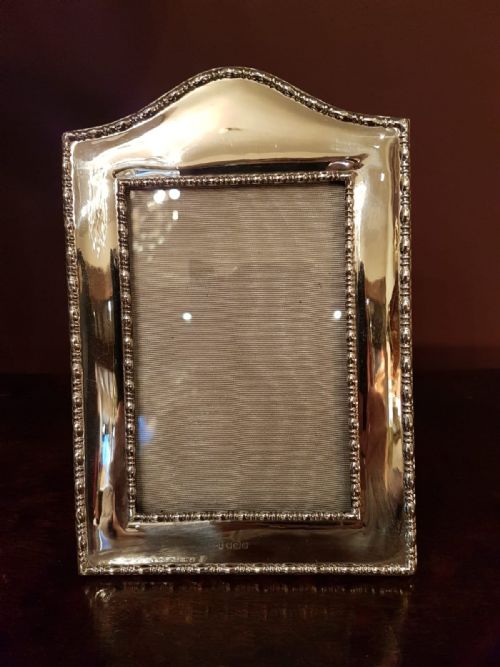 Antique George V Solid Silver Photo Frame