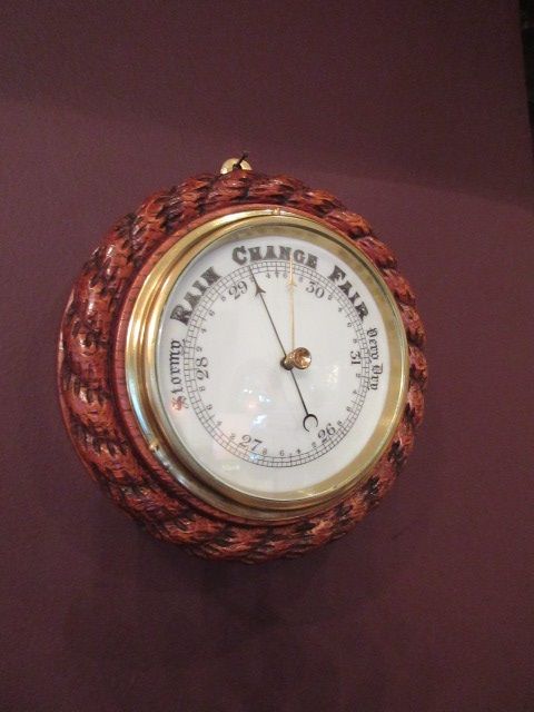 Mid Victorian Antique Ship's Barometer