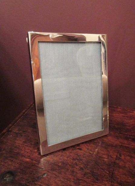 Antique Silver Plain Surround Photo Frame
