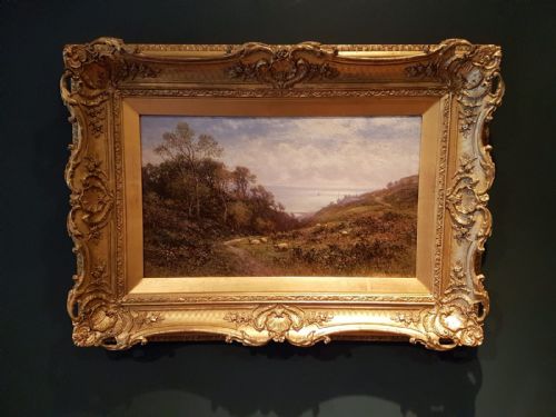 Superb Antique Oil on Canvas by Alfred Glendening