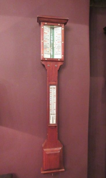 Superb Antique Sea Coast Stick Barometer