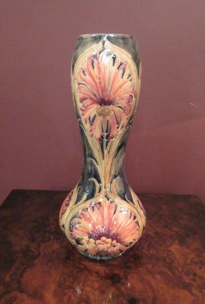 Antique Moorcroft Cornflower Shaped Vase