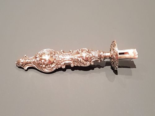 Antique Silver Wax Seal Holder by Adie & Lovekin