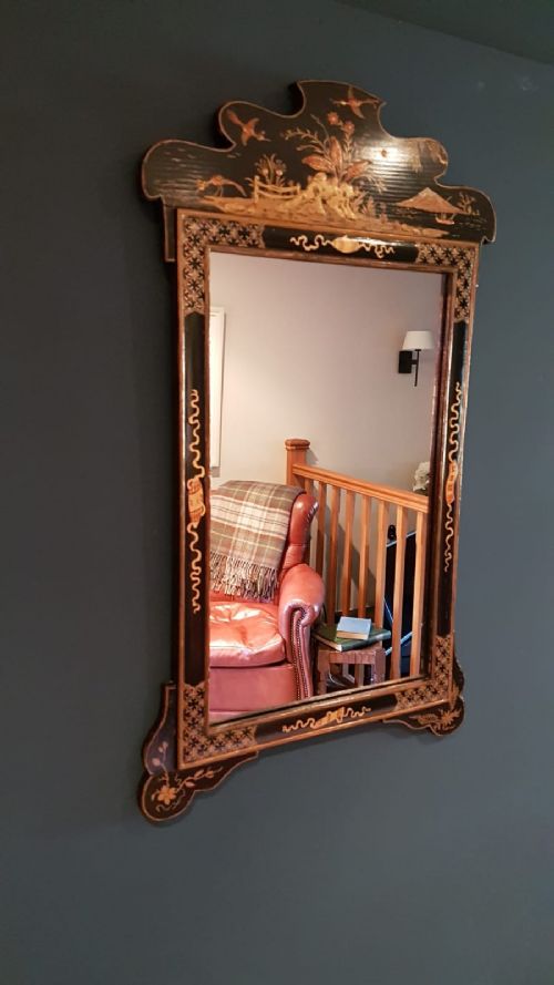 Antique Chinoiserie Mirror