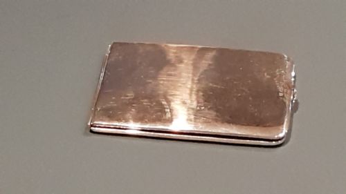 Immaculate Silver Stamp and Calling Card Wallet