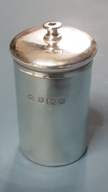 Edwardian Silver 'Go to Bed' Vesta Case