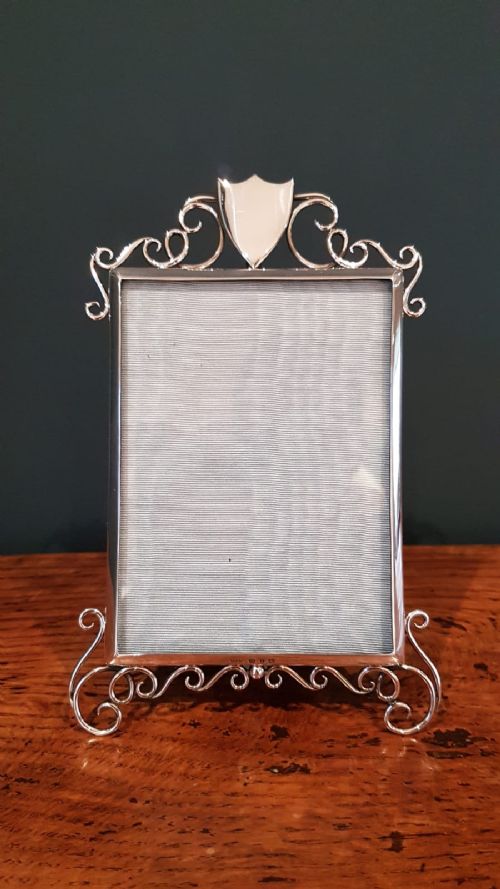 Superb Antique Silver Photo Frame