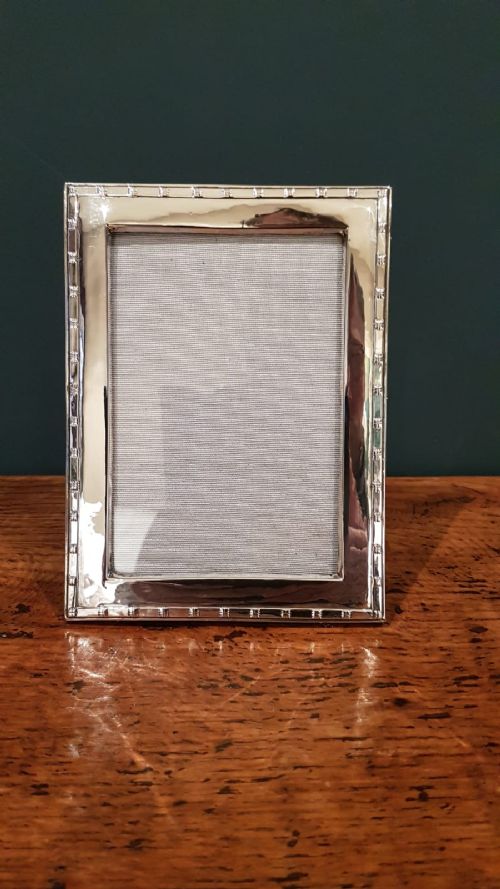 Stylish George V Silver Photo Frame