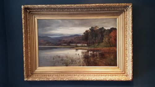Large Victorian Oil on Canvas by Peter Buchanan