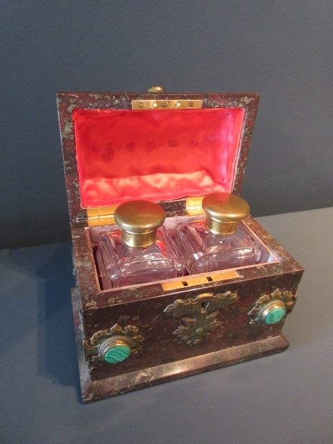 Fine 19th Century Serpentine Marble Casket