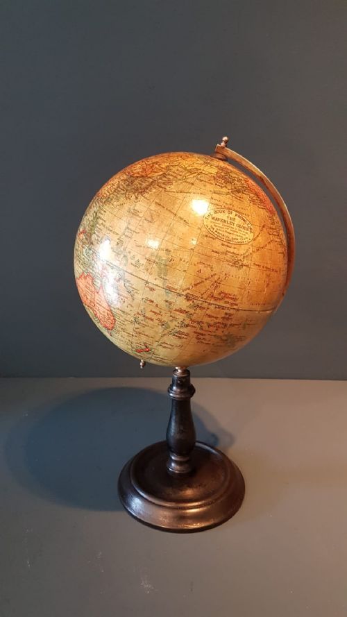 1920'S Paper Mache Waverley Globe