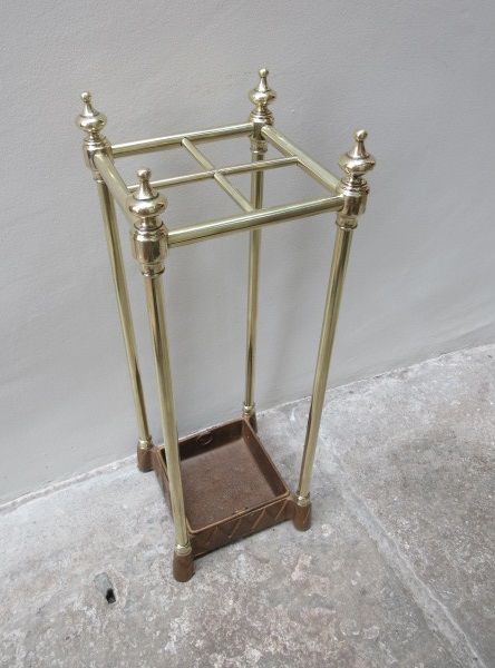 Antique Solid Brass Stick Stand