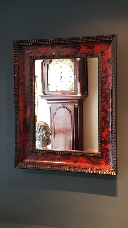Superb George III Tortoise Shell Mirror