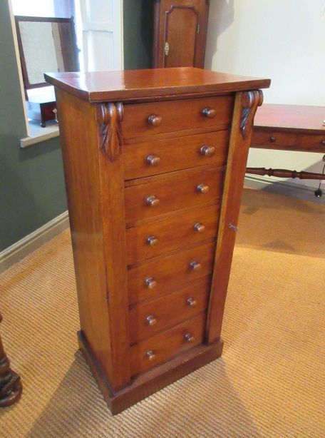 Antique Polished Oak Wellington Chest