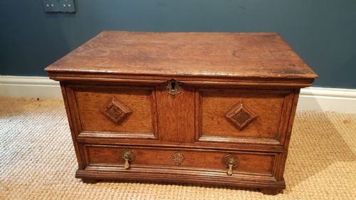 Small George II Oak Coffer