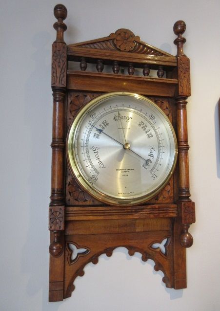 Superb Antique Negretti & Zambra Hall Barometer