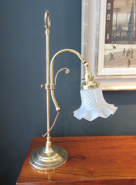Edwardian Rise & Fall Lamp