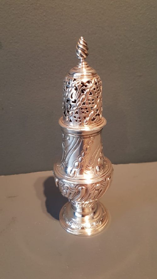 Fine George III Silver Sugar Castor