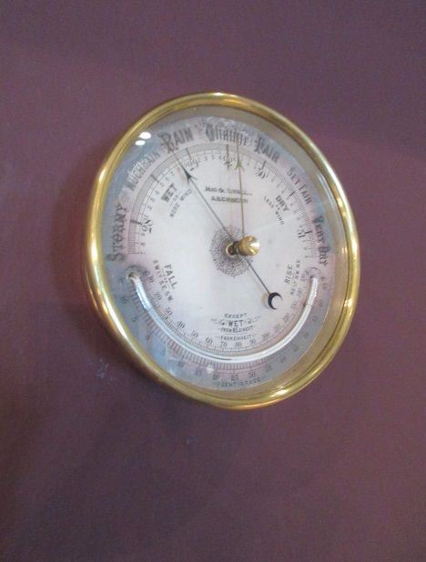 Antique Brass Aberdeen Marine Barometer